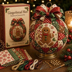 Kerstdecoratie maken met de Knutselora patchworkset