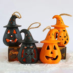Vlamloze Halloween-lantaarn voor sfeerverlichting in huis