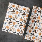 Cadeaupapier met Halloweenmotieven voor sfeervolle geschenkverpakking