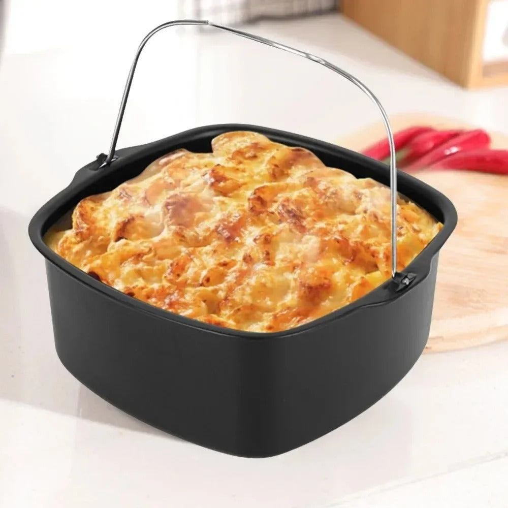 CrispPan - Bakplaat met antiaanbaklaag voor Airfryer