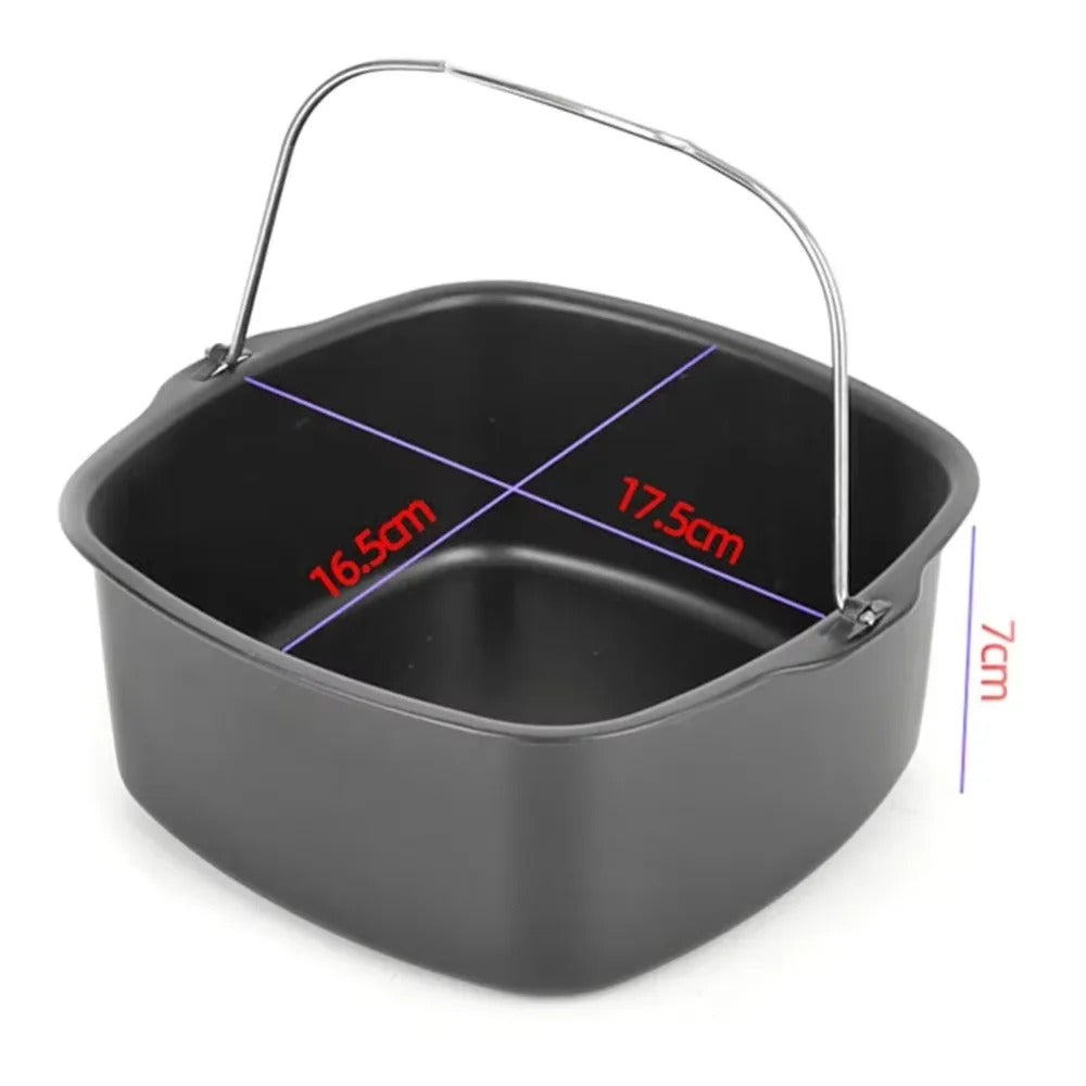CrispPan - Bakplaat met antiaanbaklaag voor Airfryer