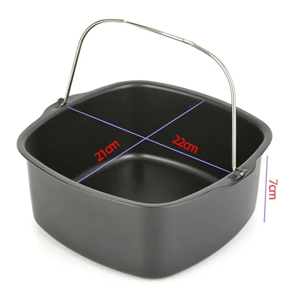 CrispPan - Bakplaat met antiaanbaklaag voor Airfryer
