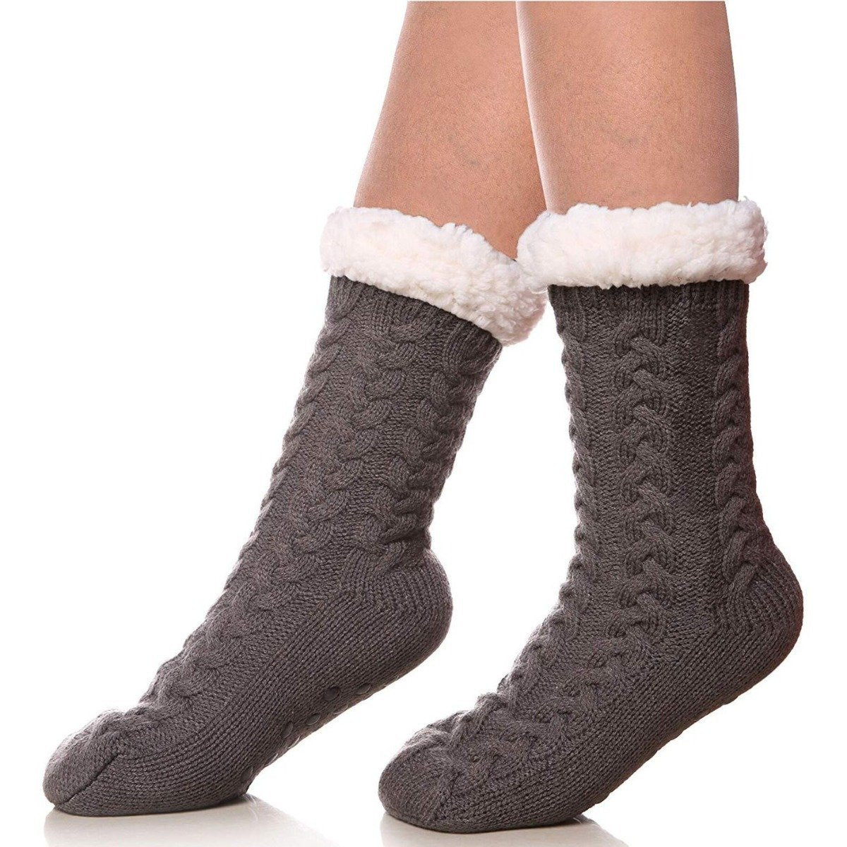 2+2 GRATIS | WarmToes - Zachte, met sherpa gevoerde pantoffels voor ultiem comfort [Laatste dag korting]