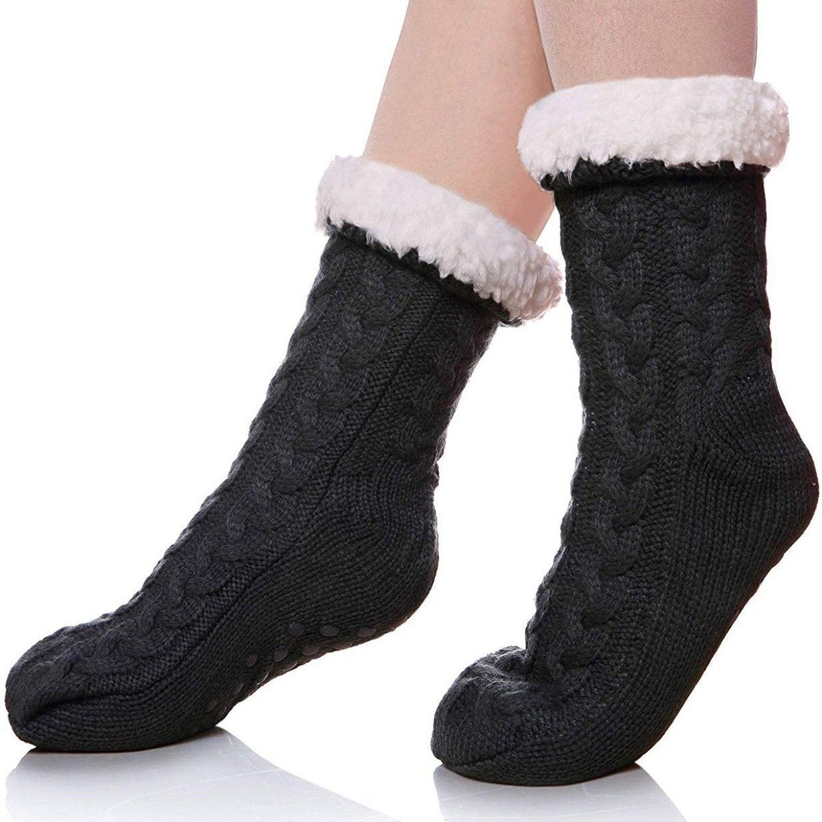 2+2 GRATIS | WarmToes - Zachte, met sherpa gevoerde pantoffels voor ultiem comfort [Laatste dag korting]