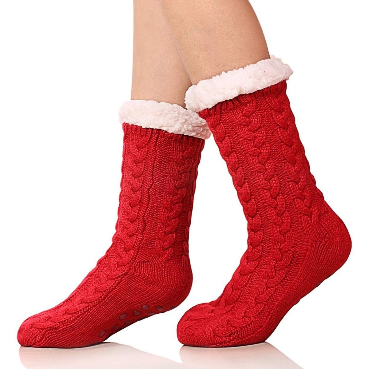 2+2 GRATIS | WarmToes - Zachte, met sherpa gevoerde pantoffels voor ultiem comfort [Laatste dag korting]