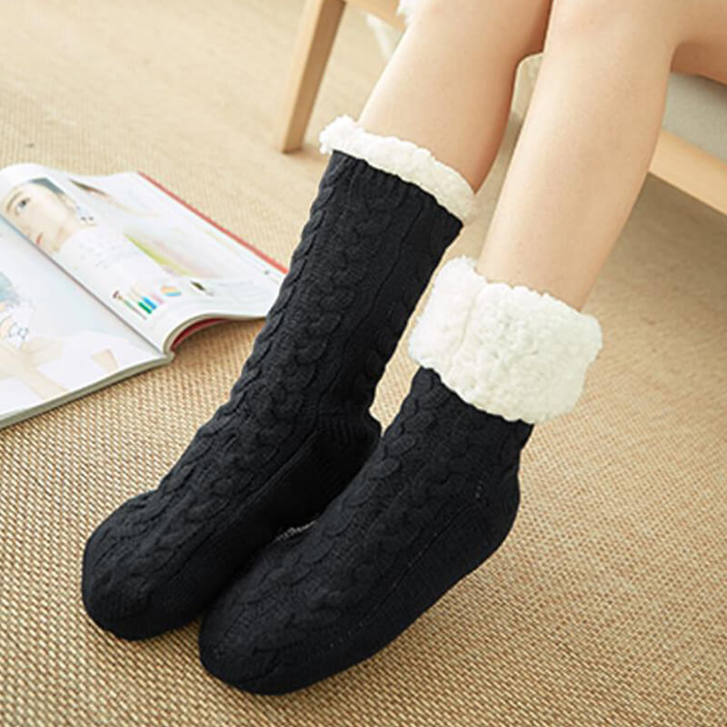 2+2 GRATIS | WarmToes - Zachte, met sherpa gevoerde pantoffels voor ultiem comfort [Laatste dag korting]