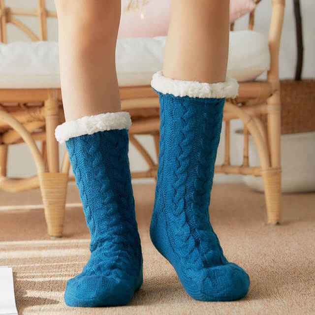 2+2 GRATIS | WarmToes - Zachte, met sherpa gevoerde pantoffels voor ultiem comfort [Laatste dag korting]