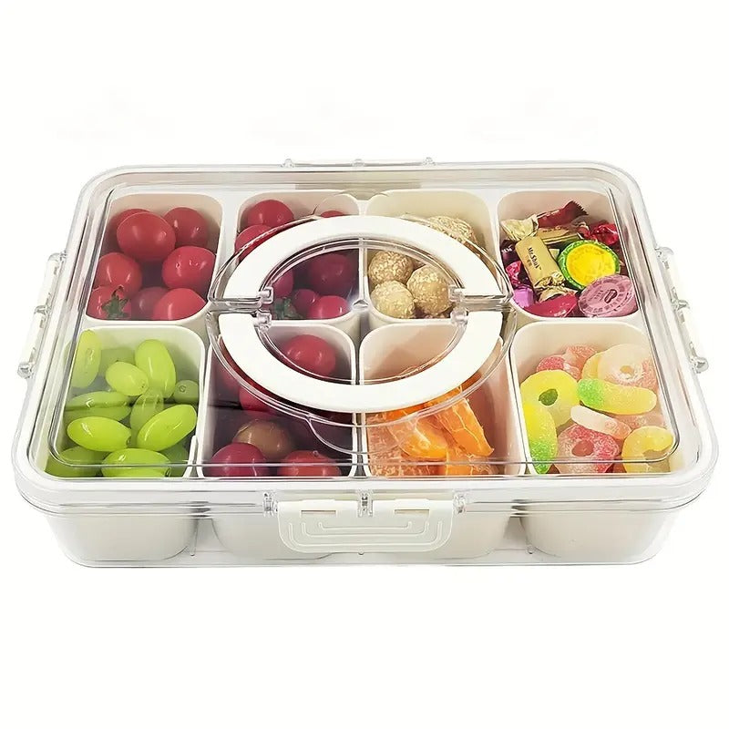 SnackMate - De stijlvolle snackbox met 8 vakken voor elke gelegenheid