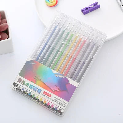 4+4 GRATIS | SparkPen™ - Glitter Gel Pen Set [Laatste dag korting]