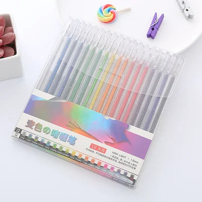 4+4 GRATIS | SparkPen™ - Glitter Gel Pen Set [Laatste dag korting]