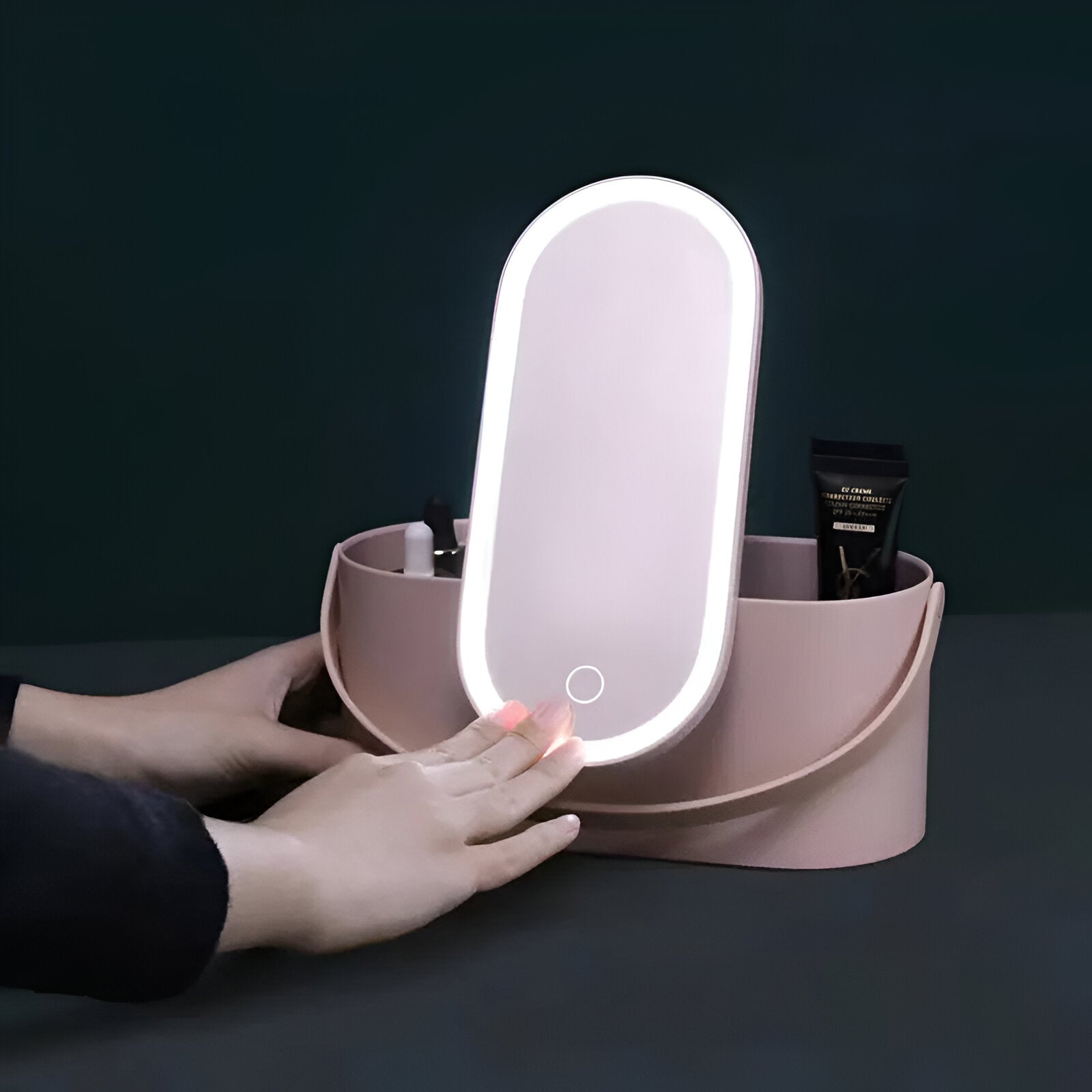 GlamBox™ - Organiseer je make-up met LED-verlichting [Laatste dag korting]