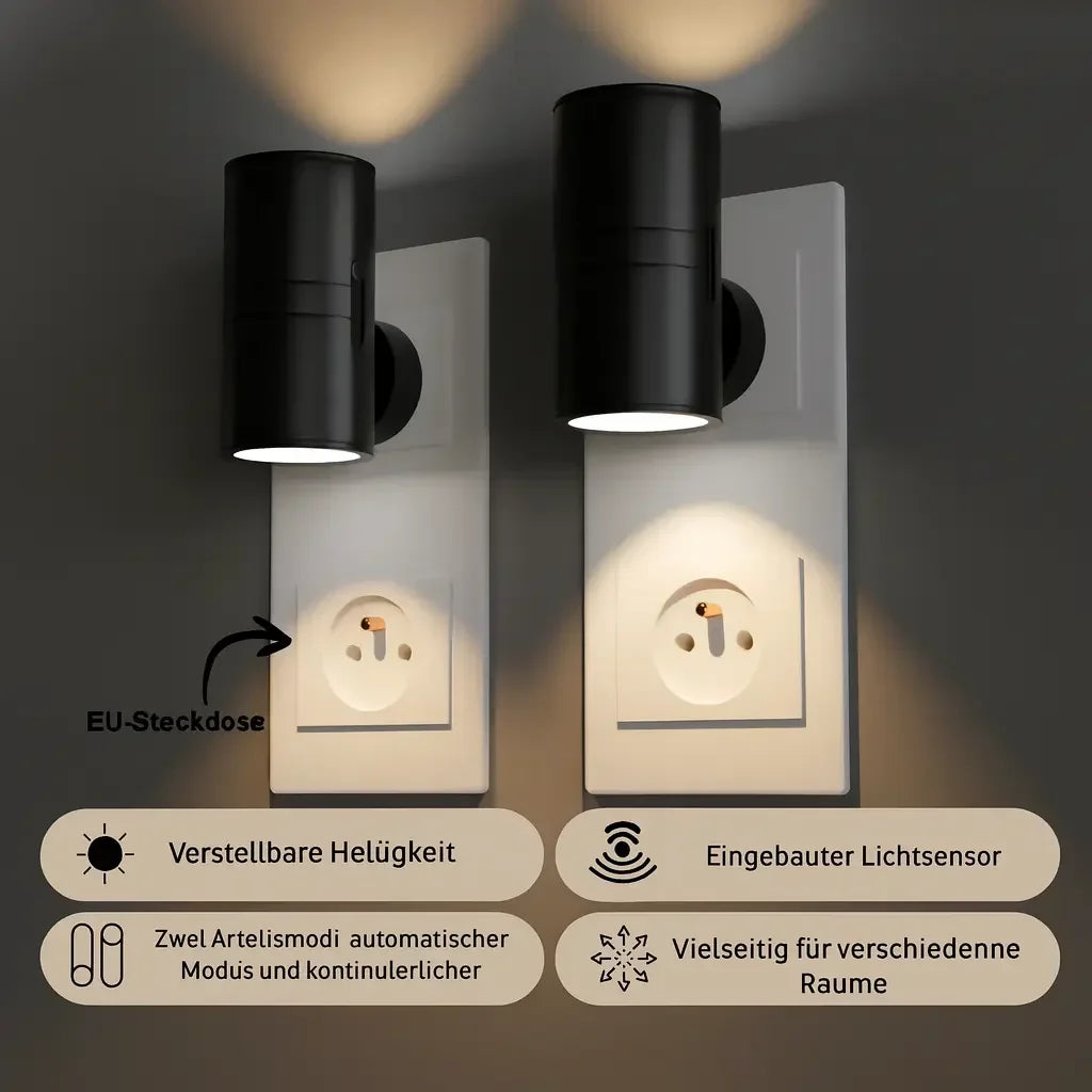 Nachtverlichting die aangaat wanneer dat nodig is