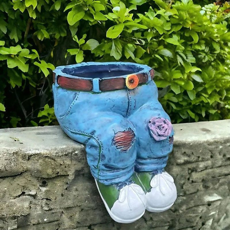 BloomPants - Creatieve bloempot in de vorm van een 3D-jeans
