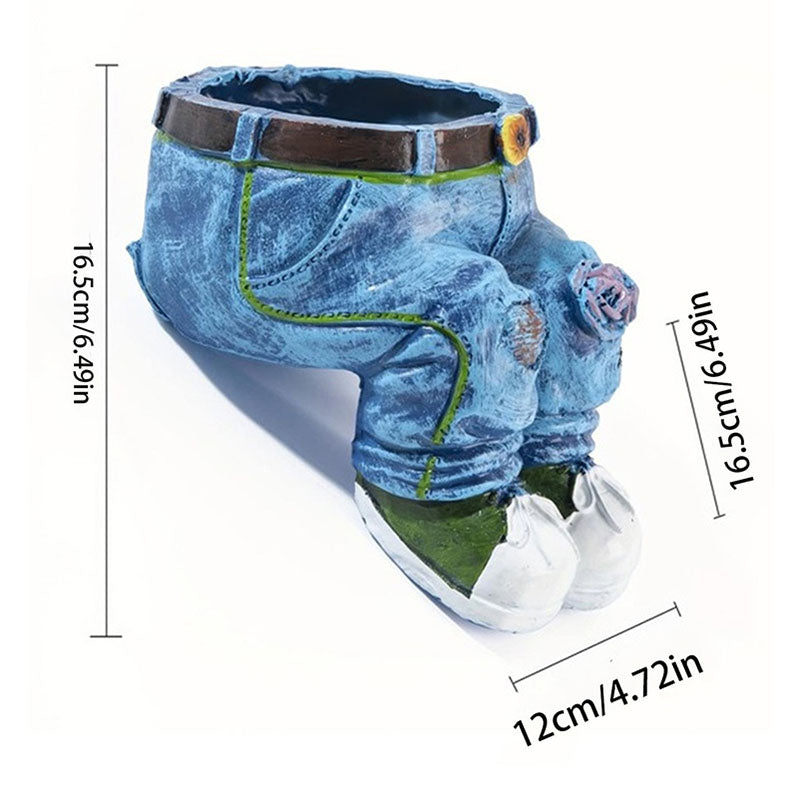 BloomPants - Creatieve bloempot in de vorm van een 3D-jeans