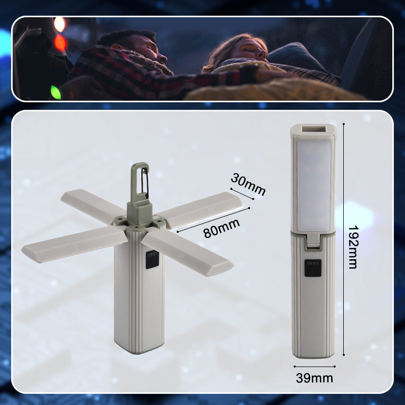 1+1 GRATIS | BendLight - Opvouwbare, oplaadbare, draagbare USB-lamp