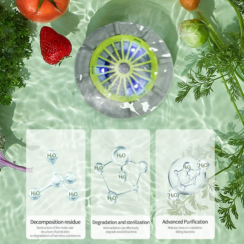 PureSpin - groenten & fruit hygiënisch schoon, zonder chemicaliën