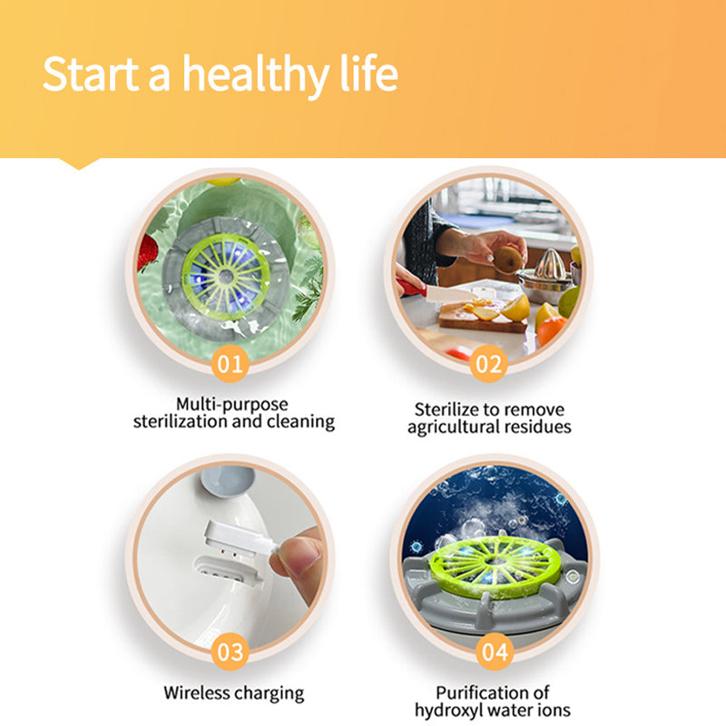 PureSpin - groenten & fruit hygiënisch schoon, zonder chemicaliën