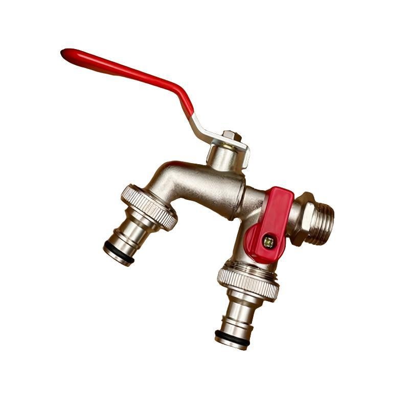DualFlow Connect - Twee aansluitingen, dubbel waterverbruik
