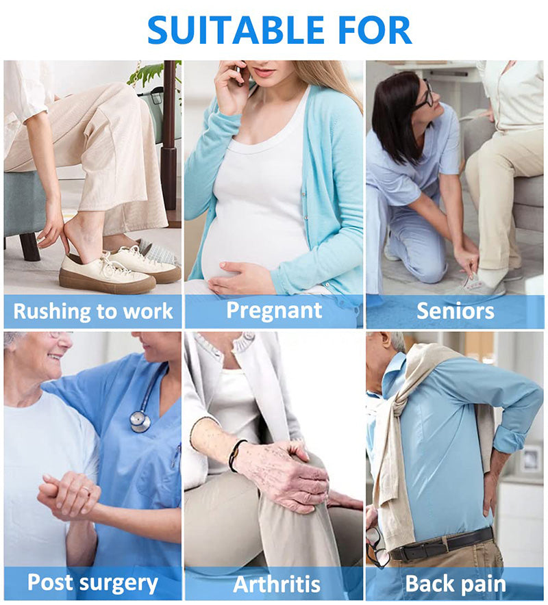 FlexEase - schoenen aantrekken. Zonder bukken. Zonder hulp.