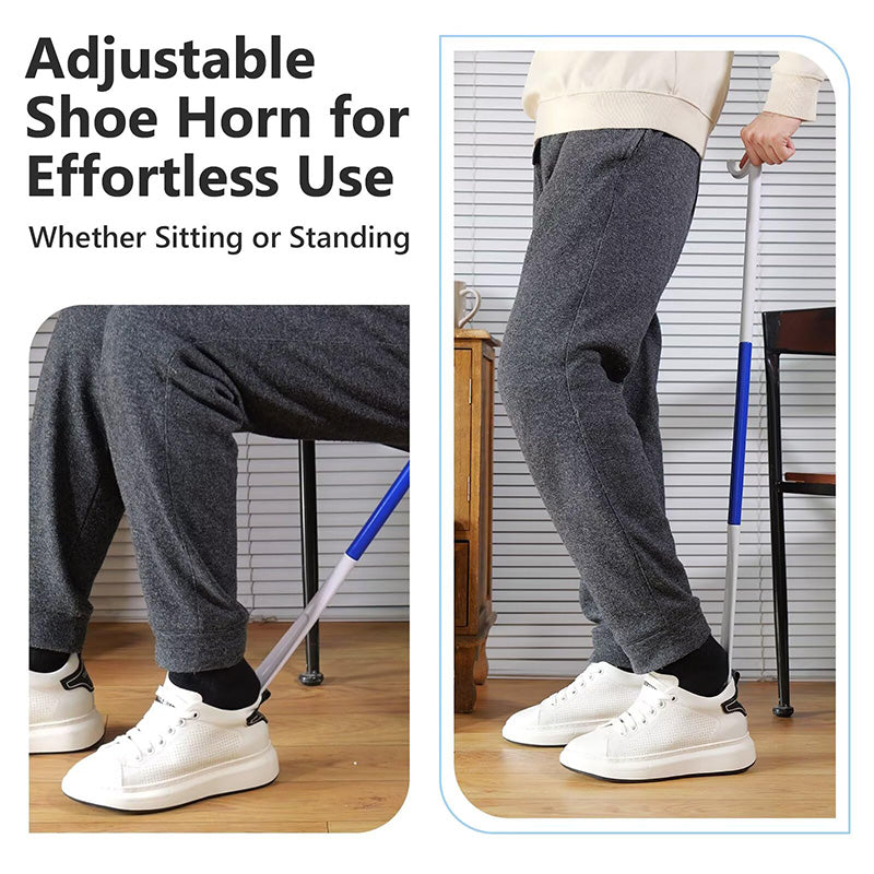 FlexEase - schoenen aantrekken. Zonder bukken. Zonder hulp.